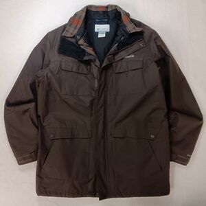 Columbia Interchange Men's Dark Brown Field Jacket